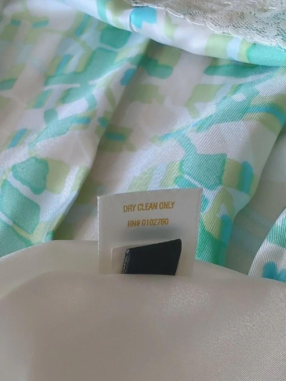 Kate Spade New York Retro Mint Green Plaid 100% Silk Fit & Flare Dress SIZE 6
